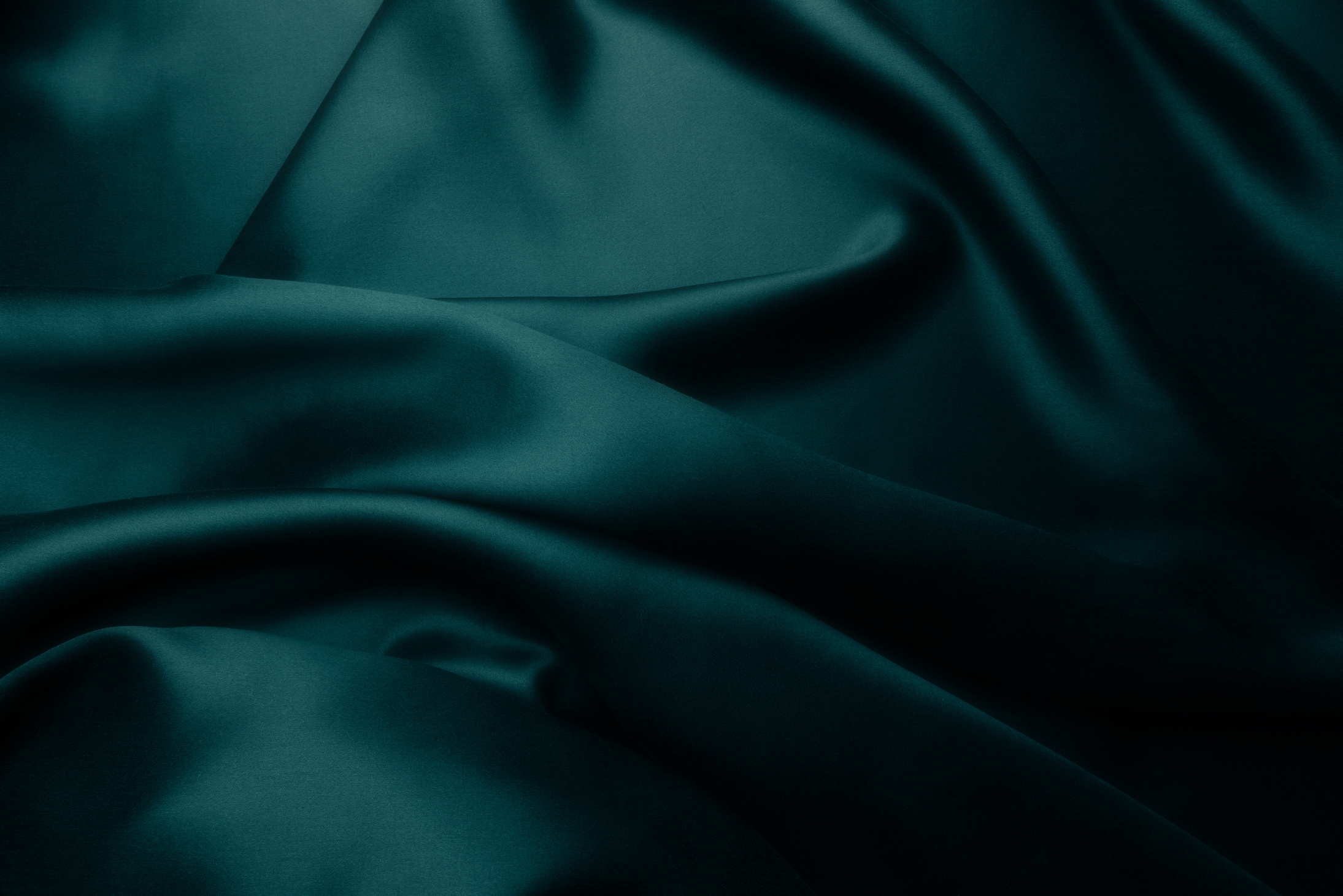 Green blue satin silk, elegant fabric for backgrounds